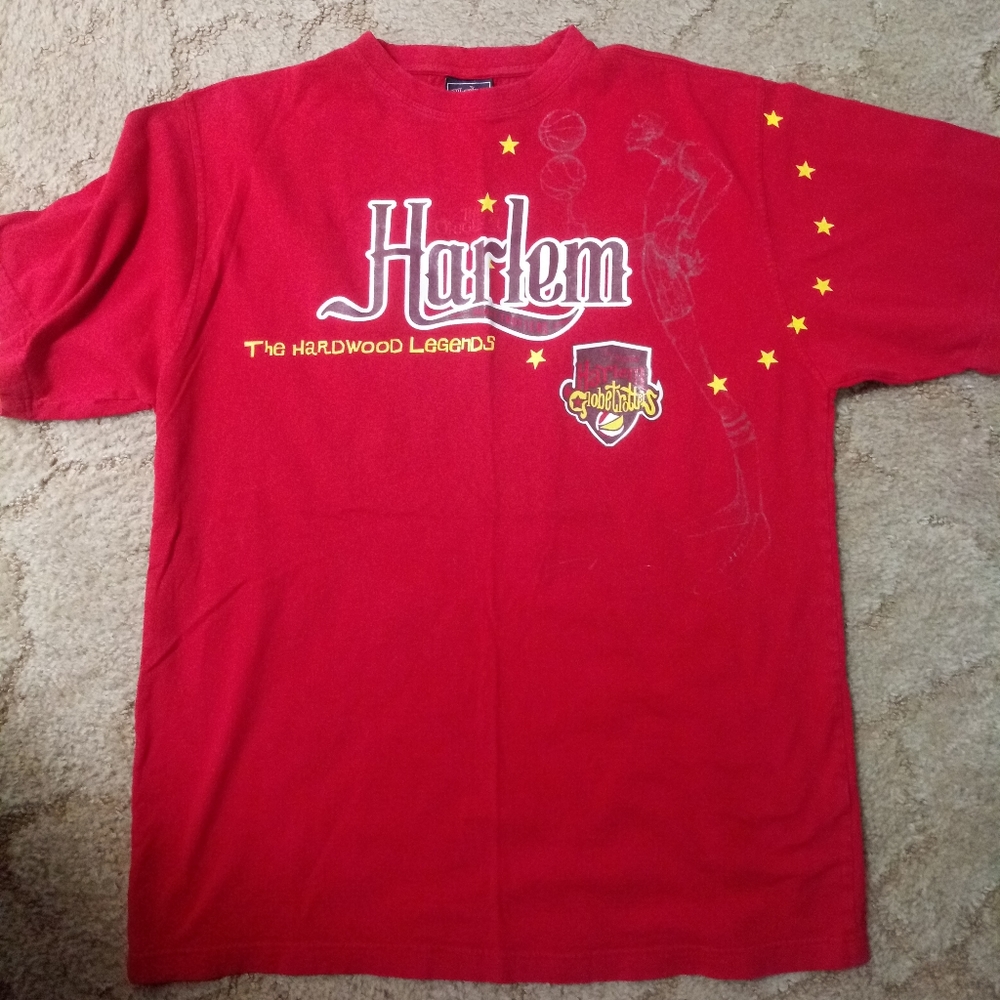 Vtg FUBU Harlem Globetrotters T-Shirt Men's XL